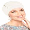 Bamboo Synergy Cap-Caps for Women with Chemo Cancer Hair Loss Luxury Bamboo - Cream view 1