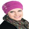 Bamboo Synergy Cap-Caps for Women with Chemo Cancer Hair Loss Luxury Bamboo - Cream view 3