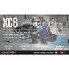 Pro-C Pair of Blue C&A Pro XCS 6-3/4" Snowmobile Skis W/Black C&A Loops view 3