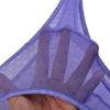 Jaxu Men's Flowers Jacquard Brief Bikini Lace Holes Underwear Hollow Briefs L Purple view 3