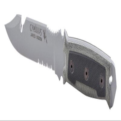 CAMILLUS SKOL 10.5" Collectable Durable Corrosion-Resistant 1095 Carbon Steel Full Tang Construction Fixed Blade Knife with Molded ABS Sheath & 360-degree Belt Clips
