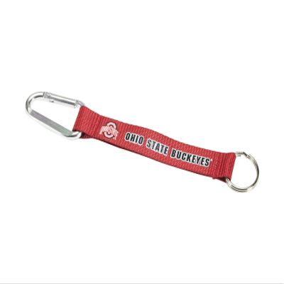 NCAA Ohio State Buckeyes Carabiner Lanyard Keychain