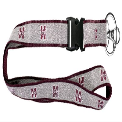 Aminco NCAA Mississippi State Bulldogs Sparkle Lanyard