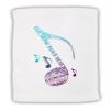 TOOLOUD Music Note Typography Micro Terry Sport Towel 11"x18" view 1
