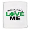 TOOLOUD Irish Girls Love Me Micro Terry Sport Towel 15" x 22" view 1