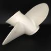 Boat Motor Outboard Aluminium Propeller Assy 663-45945-02-EL 00 01 for Yamaha Outboard 25HP, 40HP - 60HP 3 11 1/8 x 13" for Honda 59130-ZV5-013AH 2/4-stroke Engine view 3