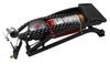 SAGISAKA 33341 Bicycle Air Pump Foot Pump Single with Pressure Gauge view 1