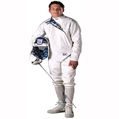 Radical Fencing RF PBT INOX, Washable Electric Fencing Sabre Jacket, Lame, Men's (46", Right Handed)