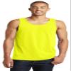 District Young Men's The Concert Tank_Neon Yellow_S view 1