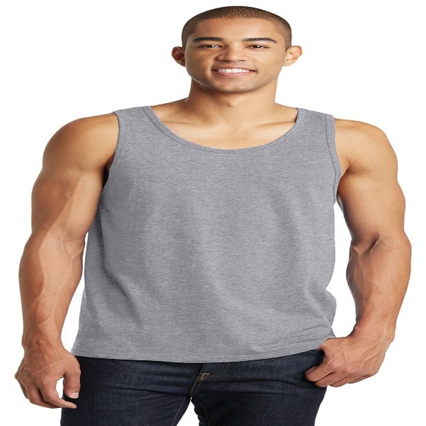 District Young Men's The Concert Tank_Heather Grey_XL