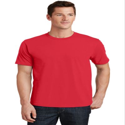 PORT and COMPANY Fan Favorite Tee (PC450) Athletic Red, 2XL