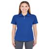 UltraClub Ladies' Cool & Dry Stain-Release Performance Polo S COBALT view 1