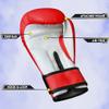 Farabi Sports Kids Boxing Gloves - 4, 6, 8-oz Junior & Youth Boxing Training Gloves for MMA, Muay Thai & Punching Bag (Red, 6-oz) view 2