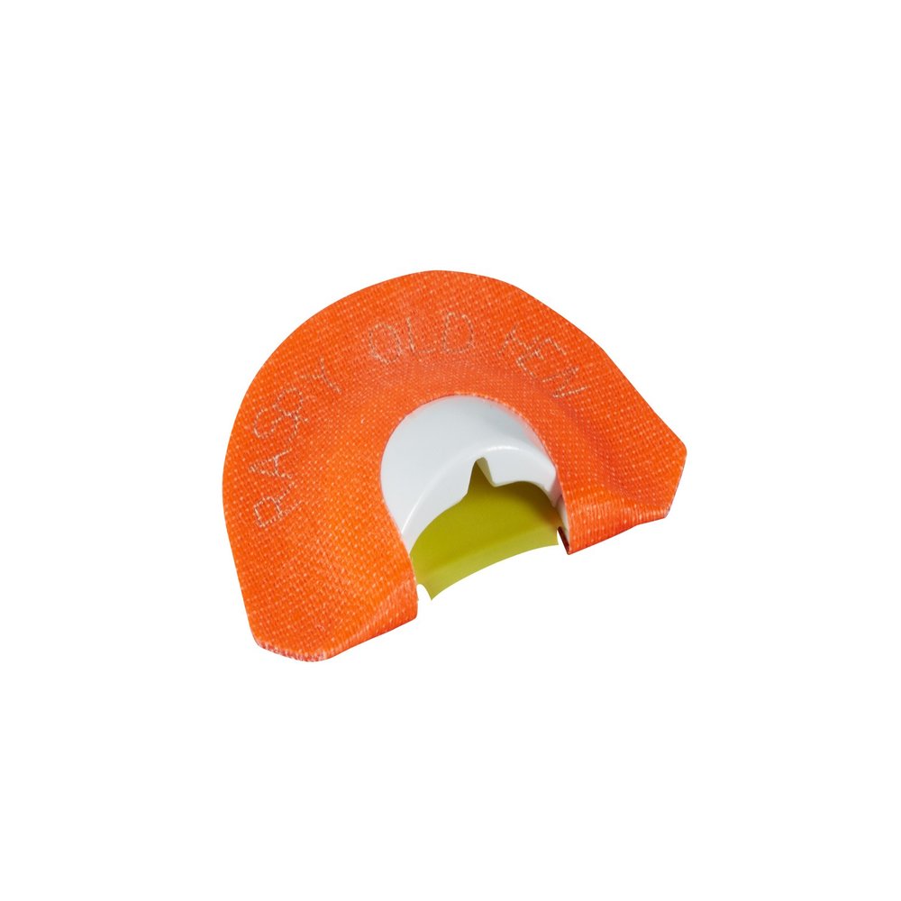 Hunters Specialties Realistic Sounds Easy-to-Use Premium Flex Frame Strut Tone Trough Raspy Old Hen Mouth Turkey Call