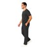 M&M SCRUBS Men Scrub Set Medical Scrub Top and Pants XXL Black view 3