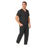 M&M SCRUBS Men Scrub Set Medical Scrub Top and Pants XXL Black view 4