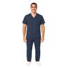 M&M SCRUBS Men Scrub Set Medical Scrub Top and Pants XXXL Dark Navy Blue view 2
