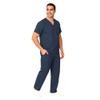 M&M SCRUBS Men Scrub Set Medical Scrub Top and Pants XXXL Dark Navy Blue view 4