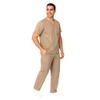 M&M SCRUBS Men Scrub Set Medical Scrub Top and Pants XS Khaki view 4