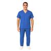 M&M SCRUBS Men Scrub Set Medical Scrub Top and Pants M Dark Royal Blue view 2