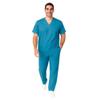 M&M SCRUBS Men Scrub Set Medical Scrub Top and Pants S Teal view 1