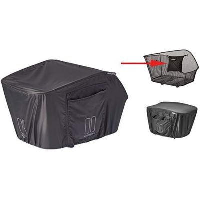 Basil Unisex's Rain Cover, Grey, Large