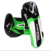 12oz Adult Size Last Punch Black and Green Punisher Boxing Gloves view 1