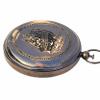 Nautical Ross London Brass Round Pocket Compass Marine Navigational Royal Device Gift Item Antique view 1