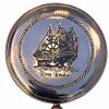 Nautical Ross London Brass Round Pocket Compass Marine Navigational Royal Device Gift Item Antique view 3