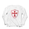 lepni.me Mens T Shirt The Knights Templar Shield Red Cross Christian Knight Order (XX-Large White Multi Color) view 1