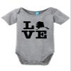 Alaska Love Printed Infant Bodysuit Baby Romper Gray 18-24 Month view 1