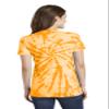 Port & Company Women's Essential Tie Dye V Neck Tee 4XL Gold view 2