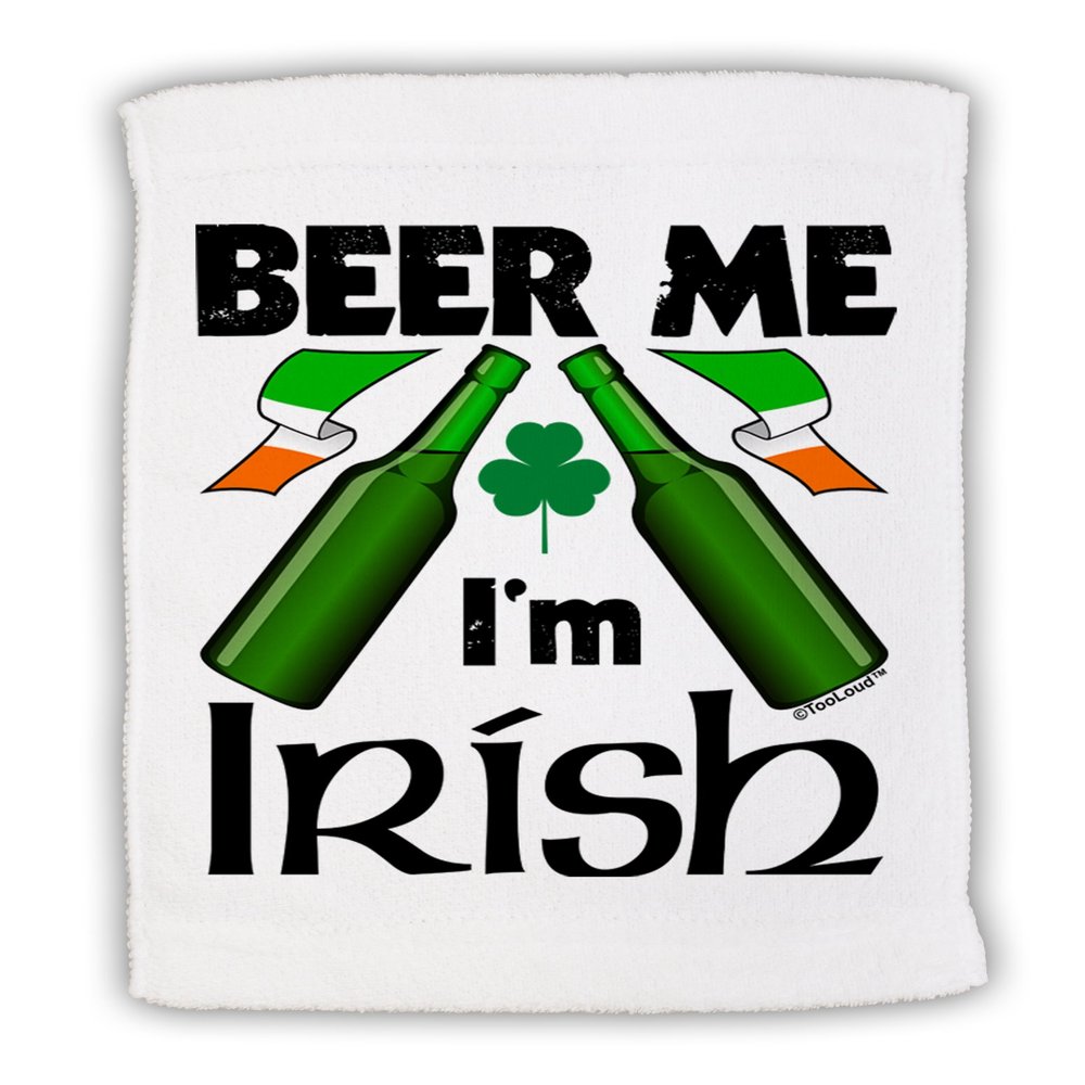 TOOLOUD Beer Me I'm Irish Micro Terry Sport Towel 15" x 22"