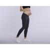 Motherhood Maternity Women's Bump Start Under Belly Full Length Pregnancy Leggings-2 Pack, Black/Grey, Small view 2