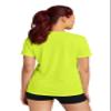 Clothe Co. Workout Tops for Women, Workout Shirt Women, Gym Tops for Women (Available in Plus Sizes), Neon Yellow, S view 3