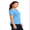 Clothe Co. Workout Tops for Women, Workout Shirt Women, Gym Tops for Women (Available in Plus Sizes), Carolina Blue, M view 3