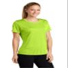 Clothe Co. Workout Tops for Women, Workout Shirt Women, Gym Tops for Women (Available in Plus Sizes), Lime Shock, S view 1