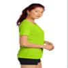 Clothe Co. Workout Tops for Women, Workout Shirt Women, Gym Tops for Women (Available in Plus Sizes), Lime Shock, S view 3