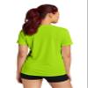 Clothe Co. Workout Tops for Women, Workout Shirt Women, Gym Tops for Women (Available in Plus Sizes), Lime Shock, S view 4