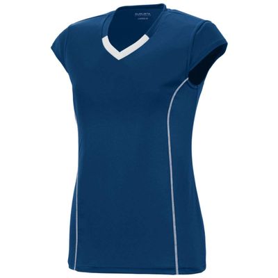Augusta Sportswear 1218 Women's Blash Jersey - Navy/White 1218A XL