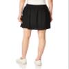 Star Vixen Women's Knee-Length Full Skater Skirt with Self-Tie Bow Belt, Black, Small view 3