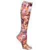 Women's Celeste Stein Printed Mild Compression Wide Calf Knee High Stockings - Photo Dogs view 1