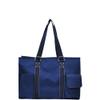 Solid Color Print Zippered Caddy Organizer Tote Bag view 3