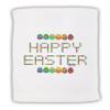 TOOLOUD Happy Easter Eggs Micro Terry Sport Towel 15" x 22" view 1