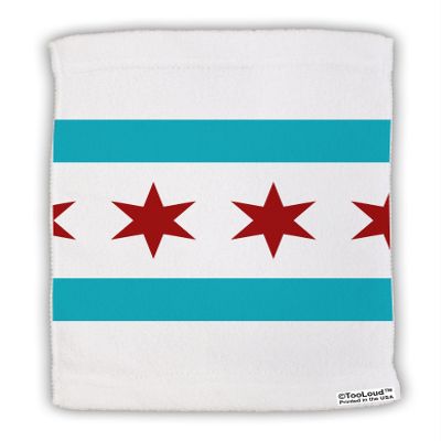 TOOLOUD Chicago Flag AOP Micro Terry Sport Towel 11"x8" All Over Print
