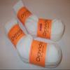 davido Women socks crew made in italy 100% cotton 8 pairs (6-8, white) view 3