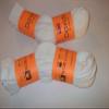 davido Women socks crew made in italy 100% cotton 8 pairs (6-8, white) view 4