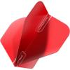 Hardcore Red Extra Thick Standard Dart Flights - 5 Sets Per Pack (15 Dart Flights in Total) view 3