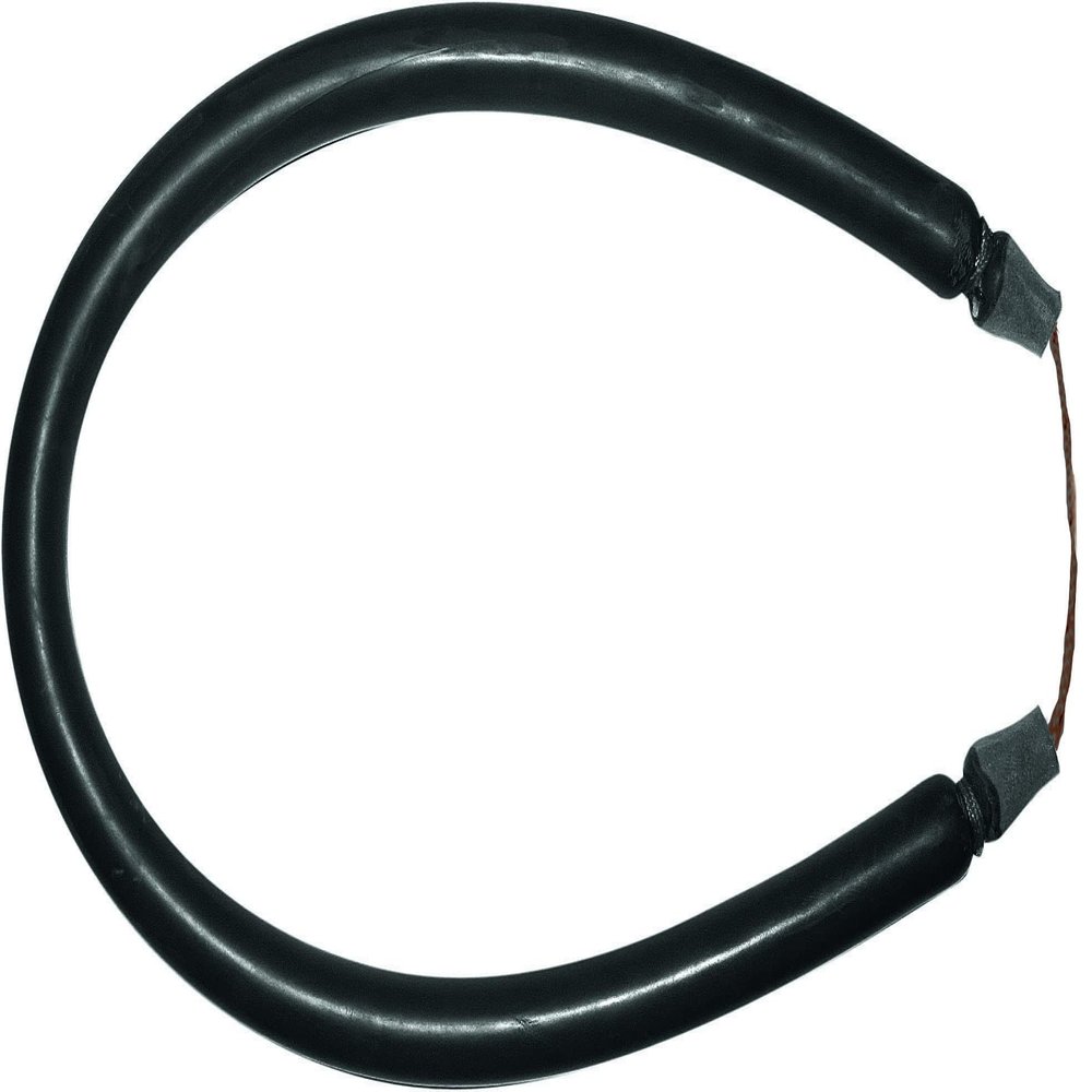 CRESSI Circular Band  18 mm w/Lined Wishbone, Black, 57 cm