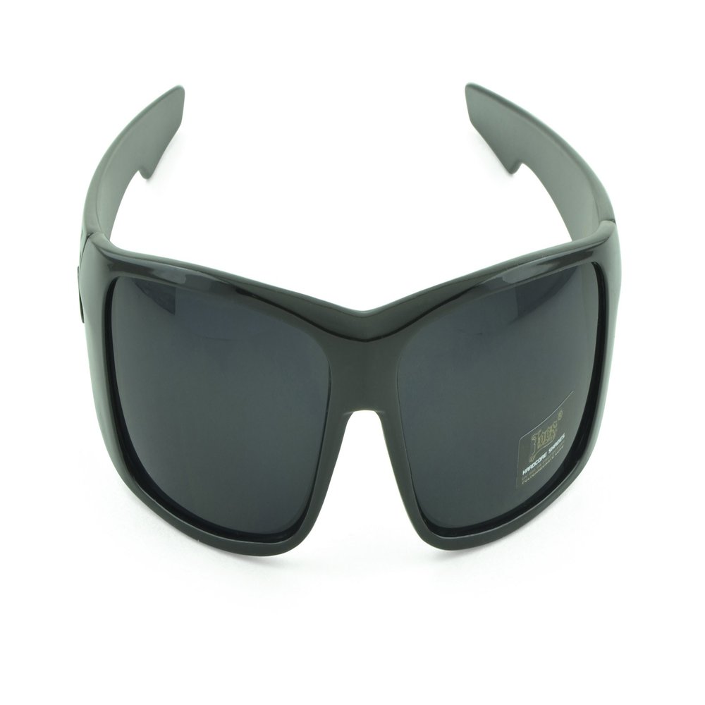 Belle Donne- Gangster Sunglass Hardcore Dark Lens Sunglasses Men Women - Black